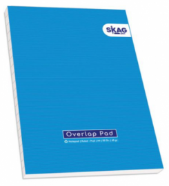 SKAG ΜΠΛΟΚ ΚΟΛΛΗΤΟ ΡΙΓΕ Α4 50Φ OVERLAP PAD 