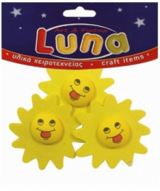 Ήλιοι ξύλινοι Luna 601375
