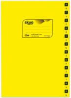 Ευρετήριο Ελληνικό Skag Super PP Χρωματιστό 17x25 48φ (Skag)