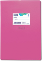 Τετράδιο Εξήγηση Skag Super PP 80g 17x25cm 50 Φύλλων Φούξια 227131