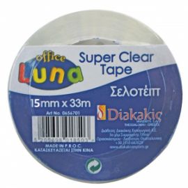 Σελοτέιπ Super Clear 656702 15mm x 33m