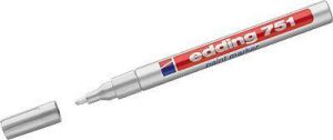 Μαρκαδόρος Λαδιού Edding 751 με μύτη 1-2mm Ασημί