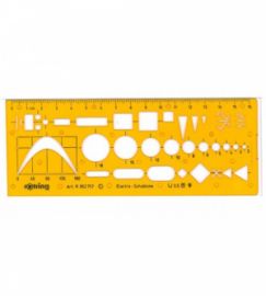 ΣΤΕΝΣΙΛ Rotring Art 852757 Elektronik Şablon