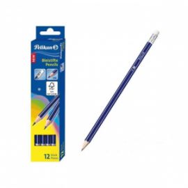 Pelikan Ξυλομολυβο Με Γομα Gp Hbe (979393) Κουτι 12 τεμάχια