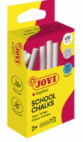 JOVI ΚΙΜΩΛΙΑ WASHABLE ΧΑΡΤΙΝΟ BLISTER 10 ΤΕΜΑΧΙΩΝ 9x80mm 3+ SCHOOL ΛΕΥΚΗ 10 ΤΕΜΑΧΙΑ