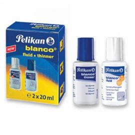 Pelikan Σετ Διορθωτικό υγρό + διαλυτικό 2x20ml (335778)