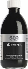 ΜΕΛΑΝΗ ΣΙΝΙΚΗΣ Lefranc & Bourgeois inkt Nan-King zwart 250 ml  05900