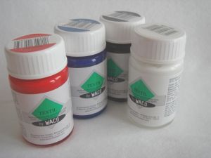  Textile Colour Paints 20ml Waco Νο23 Orange