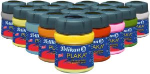 Ειδικά Χρώματα Χειροτεχνίας Pelikan Plaka Matt 50ml No28 Deep Madder