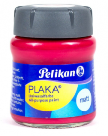 Ειδικά Χρώματα Χειροτεχνίας Pelikan Plaka Matt 50ml No28 Deep Madder