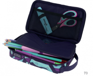 Κασετίνες Herlitz  2 Go 2 Go  21 x 13 x 6 cm Διάφορα σχέδια 