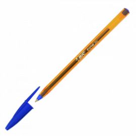 Bic Στυλό  Ballpoint 0.8mm με Μπλε Mελάνι Cristal Original Fine