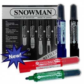 ΜΑΡΚΑΔΟΡΟΣ ΠΙΝΑΚΑ SNOWMAN RBG-12 ΜΑΥΡΟΣ 1,5 .