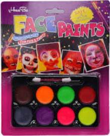 Χρώματα Face Painting 8 Neon Hua ba