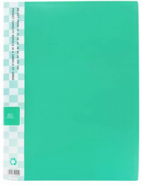  BASIC Nτοσιέ Σουπλ LOGIGRAF με 80 Διαφανείς Θήκες Α4 -Πράσινο 07-10-80-03