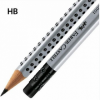 Μολύβι γραφίτη Faber Castell Grip 2001 21/2 ΗΒ με γόμα Ν.117200