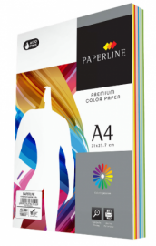 Χαρτί φωτοτυπικού Α4 80γρ.10χρωματα Μιχ Paperline Color Rainbow. 250φυλ 09020