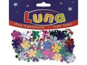 ΠΟΥΛΙΕΣ-ΠΑΓΙΕΤΕΣ ΛΟΥΛΟΥΔΙΑ 14mmLUNA ΠΟΛΥΧΡΩΜΑ 12gr 601614