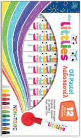 The Littlies Λαδοπαστέλ Oil Pastel Non-Toxic 12 Χρωμάτων 0646648 