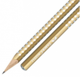 Μολύβι Faber Castell Sparkle ΙΙ Περλέ Χρυσό 118214
