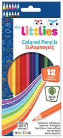 Ξυλομπογίες The Littlies Wood Free 12τεμ. (0646756)