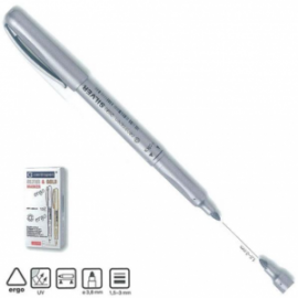 Centropen μαρκαδόρος ανεξίτηλος ασημί 1,5mm