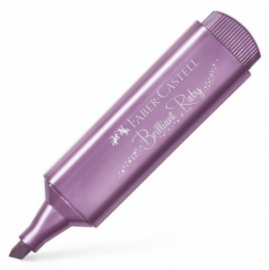 ΜΑΡΚΑΔΟΡΟΣ Faber-Castell Textliner 46 Υπογράμμισης 5mm Metallic Brilliard Ruby