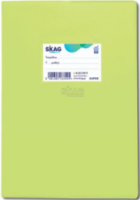 Τετράδιο Εξήγηση Skag Super PP 80g 17x25cm 50 Φύλλων Λαχανι 233545