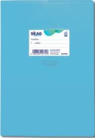  Τετράδιο Εξήγηση Skag Super PP 80g 17x25cm 50 Φύλλων Γαλαζιο
