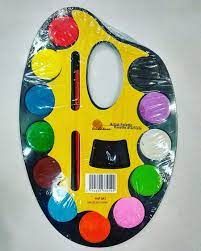 ΝΕΡΟΜΠΟΓΙΕΣ ΣΕ ΠΑΛΕΤΑ 12 ΧΡΩΜΑΤΑ  WATER COLOR KIT 