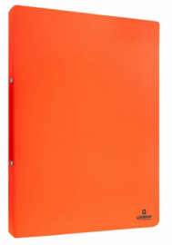 FLUO Κλασέρ Logigraf PP για Α4 2cm 2 Κρίκοι Πορτοκαλι 07-27-01-05
