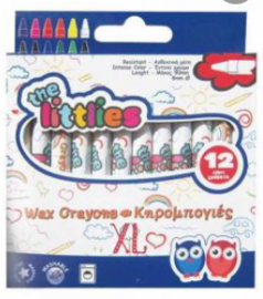 Καραμπογιές The Litllies XL 12τμχ  646790