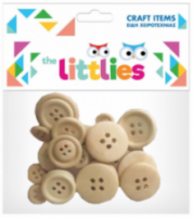 ΞΥΛΙΝΑ ΚΟΥΜΠΙΑ ΦΥΣΙΚΟ ΧΡΩΜΑ 24ΤΕΜ THE LITTLIES 646870