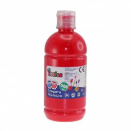 The Littlies Tempera Τέμπερα Ζωγραφικής Κόκκινη σε Μπουκάλι 500ml 646127