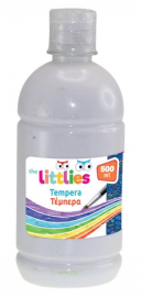 The Littlies Tempera Τέμπερα Ζωγραφικής Λευκή σε Μπουκάλι 500ml 646125