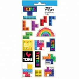 Αυτοκόλλητα Puffy 10X22cm TETRIS 504033