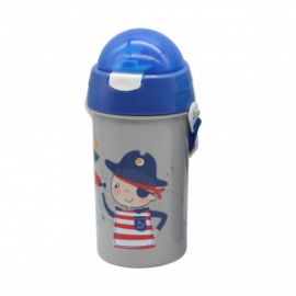 ΠΑΓΟΥΡΙ 500ML 4 ΣΧΕΔΙΑ MUST ΠΛΑΣΤΙΚΟ ME ΚΑΛΑΜΑΚΙ 9X19CM 584031