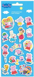 ΑΥΤΟΚΟΛΛΗΤΑ PUFFY 10X22EK. PEPPA PIG 000482820
