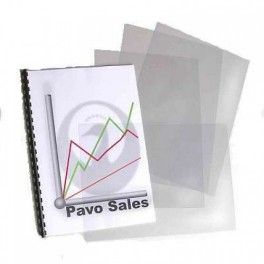 Εξώφυλλο Βιβλιοδεσίας Πλαστικό pvc 150 micron pavo τεμάχιο