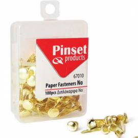 Διπλόκαρφα Pinset +EFO Νο2 100τεμ 1/2" 14mm 670100