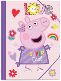 ΦΑΚΕΛΟΣ ΛΑΣΤΙΧΟ ΧΑΡΤ 25Χ35 PEPPA PIG.000482816