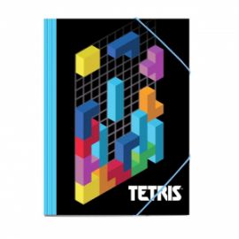 Φάκελος Λάστιχο Χαρτινος 25χ35εκ Tetris 504046