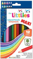 Ξυλομπογιές Χοντρές Wood Free 12Τμχ The Littlies (000646758)