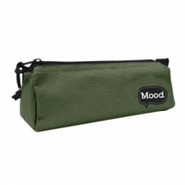 Κασετίνα Βαρελάκι Mood Chrome Χακι Φωσφοριζέ με 1 Θήκη 580446