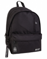 Τσάντα Πλάτης Must Team Monochrome rPET με 2 Κεντρικές Θήκες 32x19x42 εκ Μαύρο με Γκρι  000586651