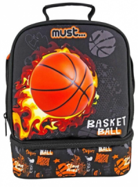 Τσαντάκι Φαγητού Ισοθερμικό Must Yummy Basketball 2 Θήκες