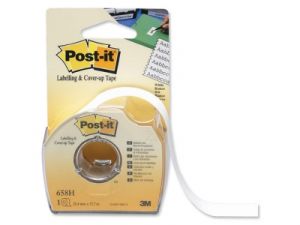 Post-it Cover Up and Labelling Tape 25.4mm 658H