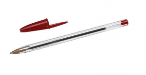 Στυλό Bic Διαρκείας Cristal medium 1,00mm Κόκκινο (847899)