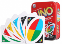 Επιτραπέζιο παιχνίδι UNO Game Card σε Μεταλλικο κουτι 