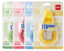 Διορθωτική ταινία 5mm x 20m Deli - Stronger Adhesion (3 παστέλ χρώματα) 231.433257